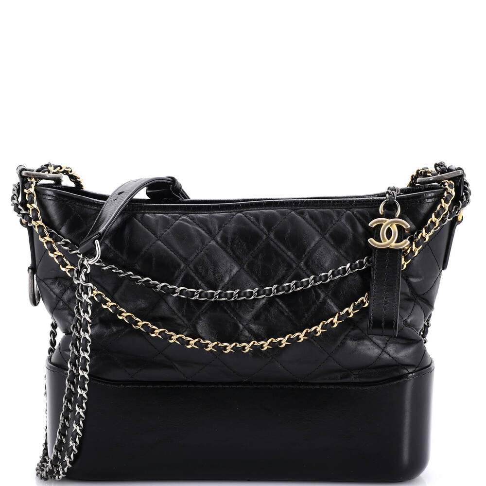 Chanel Gabrielle Hobo Quilted Aged #259696C25B
